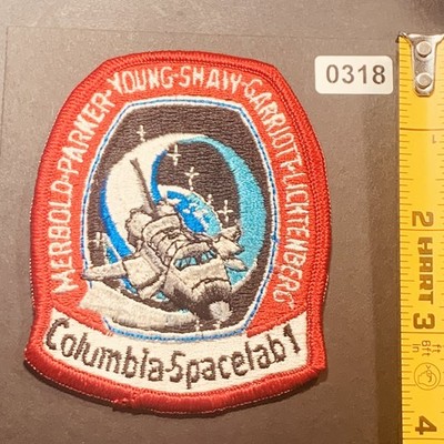 Columbia Spacelab 1 STS-9 Mission Patch Embroidered Space Shuttle Astronaut