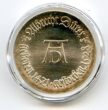 DDR, 10 Mark 1971, Albrecht Dürer, Stempelglanz, unzirkuliert, gekapselt