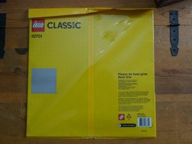 Lego Classic Gray Baseplate 10701