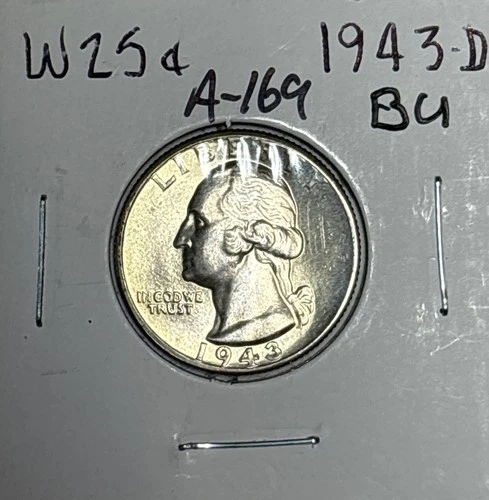 1943-D BU Washington Quarter, Item A-169