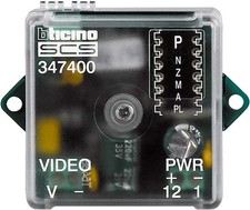 BTICINO, Einbau-Kamera-Interface Koax/2-Draht...