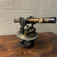 Vintage Bostrom Brady Surveying Level Transit Instrument Antique Mfg Atlanta GA