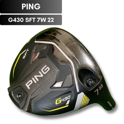 Ping G430 SFT 7W 22 Fairwayholz Kopf nur Rechtshand GEBRAUCHT D3906
