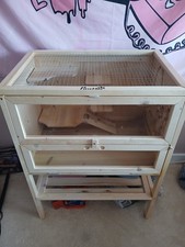 Pawhut Hamster/Gerbil Cage with Accessory