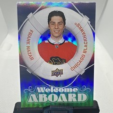 2024-25 Upper Deck Frank Nazar WA-13 Chicago Blackhawks Welcome Aboard