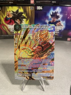 SS Son Goku, Another World Blitz New MINT Dragon Ball Super Card BT18-037 SPR 
