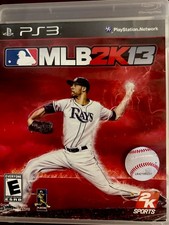 MLB 2K13 - Sony PlayStation 3 No Manual Tested.