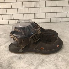Chaco Sandals Youth Size 4 Brown Clogs Conundrum Fisherman Hiking Shoes Hiking