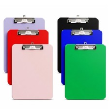 6 Pack Clipboards with Pen Holder,Clip Boards 8.5x11 Lightweight,Letter/A4 Si...