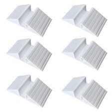 6-Piece pet gate Fence Support feet Plastic Triangular Isolation Fence Reinfo...