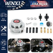 Universal Adjustable 1-5 Psi Carb Fuel Pressure Regulator Kit With Gauge