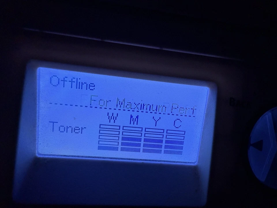 OKI Pro8432WT A3 Full Colour White Toner Printer + 2 extra White Toner and paper - Image 2 of 4