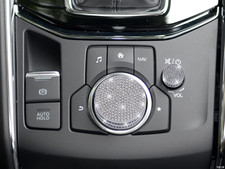 for Mazda Accessories Volume Multimedia Knobs Decals Bling Crystal Accessory Int