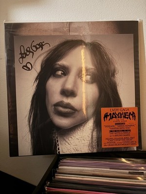 NEW Lady Gaga SIGNED Mayhem Indie Exclusive Alt Cover / Alt