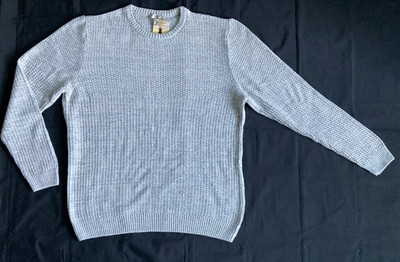 Defacto Men 3XL Light Gray Sweater Medium Weight Giftable