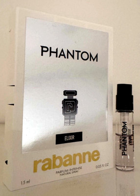 PHANTOM PARUM by Paco Rabanne Parum Natural Spray for Him. Sample 1.5 ml. France