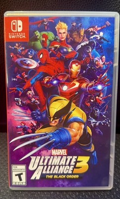 Marvel Ultimate Alliance 3 The Black Order Nintendo Switch Complete Excellent