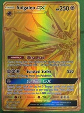 1x Solgaleo GX - 173/156 - Secret Rare Lightly Played Pokemon SM05 - Ultra Prism on eBay