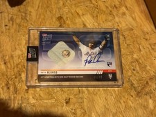 PETE ALONSO SIGNED TOPPS NOW CARD  53rd HOMERUN  ROOKIE MLB AUTO USED BASE 45/49