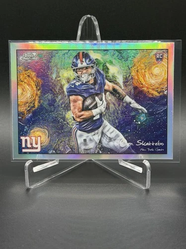 2025 Topps Cosmic Chrome Cam Skattebo Base (RAW)