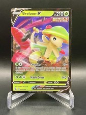 Carta Pokemon Breloom V 006/264 Fusion Strike Ultra Rara Full Art Holo NM/M