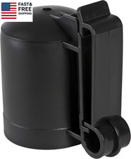 T-Post Top Insulator - 10 Pack - Black Insulator for Electric Fences - Use with