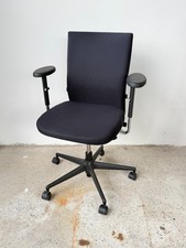 Vitra ID Soft Axess Bürostuhl Armlehnen Drehstuhl Antonio Cittero Dunkelblau