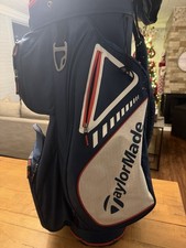 TaylorMade Golf Cart Bag 14 Way Divider Navy Red White