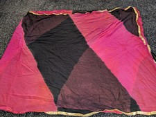 handmade work wedding dupatta scarfstole Pink Black Gold Indian