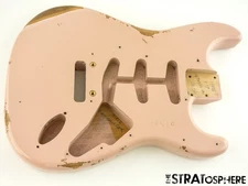 Fender USA Custom Shop Custom Strat Pro 2025 Relic Body Dirty Shell Pink