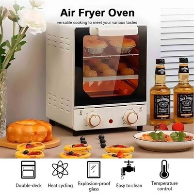 Silver Crest 15 L Mini Backofen, Timer 60 Min., 750 W, 50 Hz, 230 V