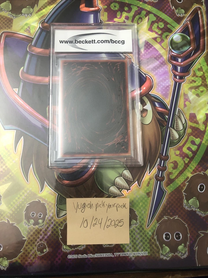 2010 Yu-Gi-Oh Yugioh Legendary Collection Slifer The Sky Dragon BCCG 10 Mint - Image 3 of 3