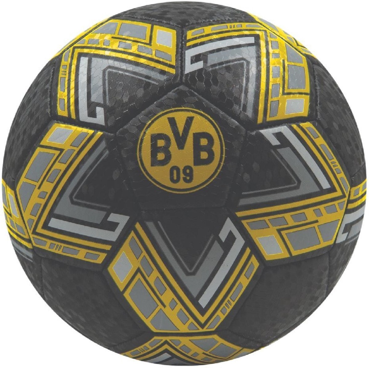 Ballon football Borussia Dortmund taille 5 avec revetement texture haute densite