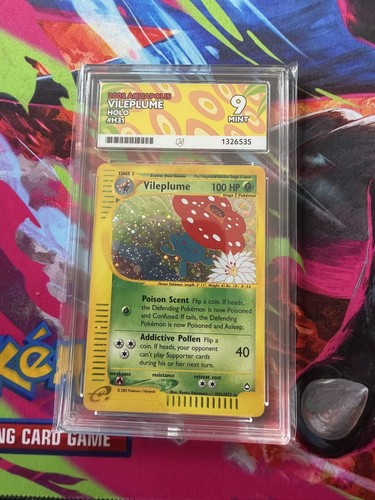 Vileplume graded ACE 9 for sale on eBay