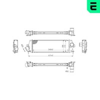 ERA LadeluftküHler 672077 FüR Opel Vivaro X83 Bus Cdti A07 DTI Renault Trafic 2