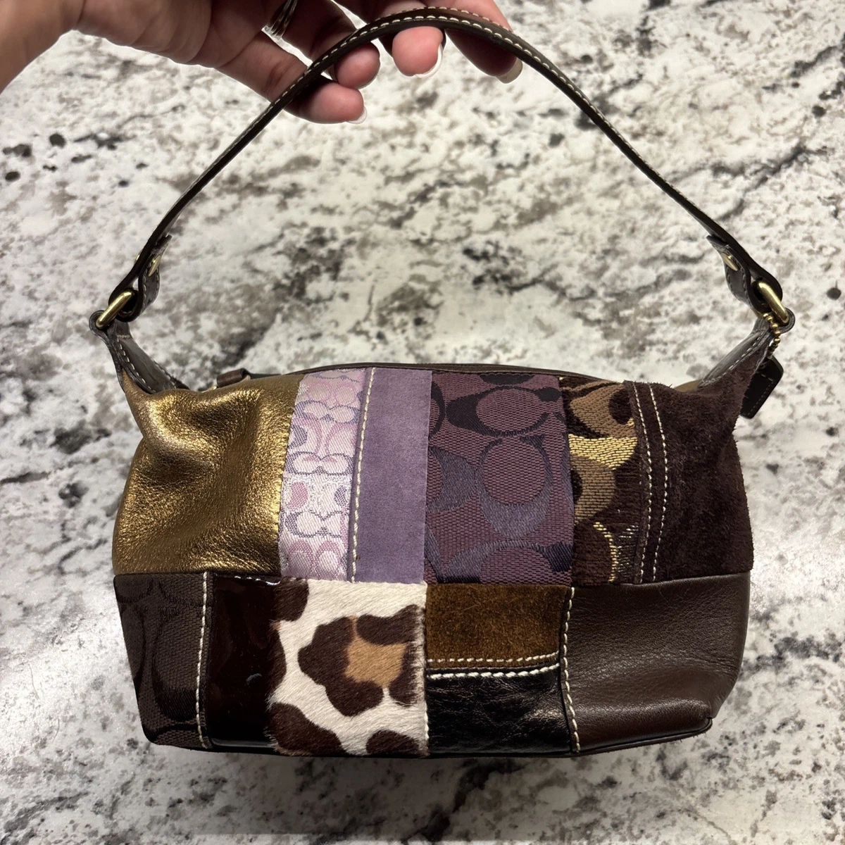 Coach Patchwork Shoulder Bag Bags & Handbags for Women for sale | eBay