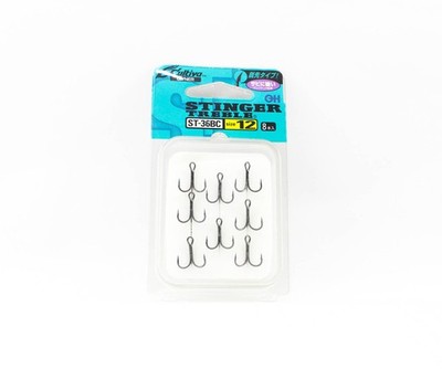 Owner ST-36 BC Treble Hook Black Size 12 (8485)