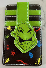 DISNEY Nightmare Before Christmas OOGIE BOOGIE Cardholder Wallet HTF