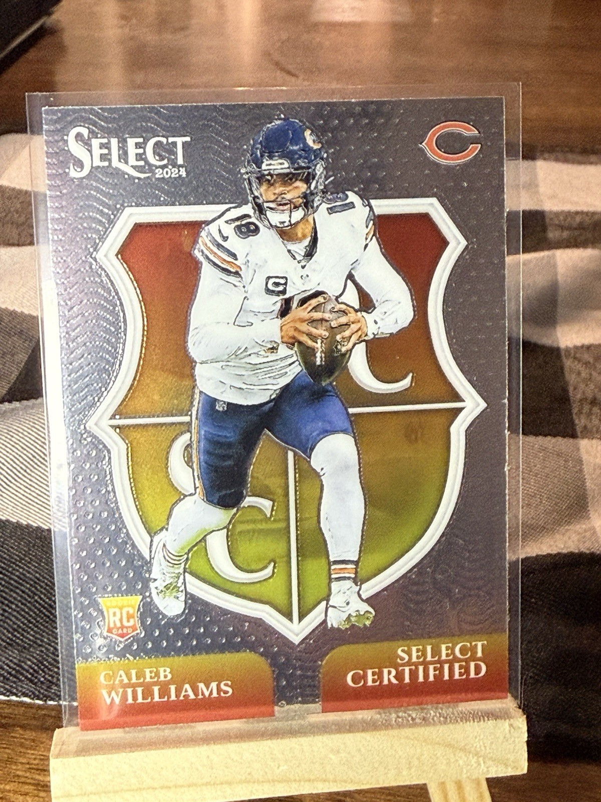 2024 Panini Select - Select Certified Rookies Caleb Williams #1 (RC)