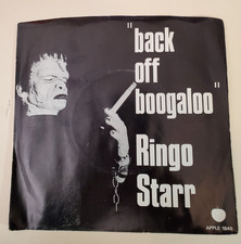 Ringo Starr BACK OFF BOOGALOO (ROCK 45/PS) #1849 PLAYS VG++