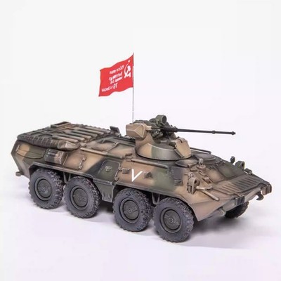 1/72 ARTISAN Russian Tri color BTR80A Armored Vehicle Model