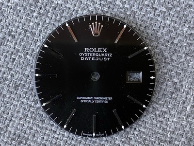 Rolex Datejust Oysterquartz Black Dial 17000/17014