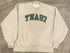 TNA Aritzia Sweatfleece Cozy Fleece Boyfriend Fit Gray XSmall Great Cond.