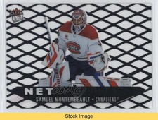 2024-25 Upper Deck Fleer Ultra Net Workers Samuel Montembeault #NW-21 READ 0me2