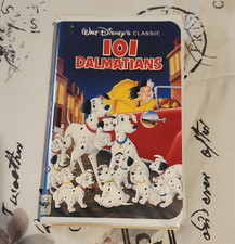 Walt Disney Home Video 101 Dalmatians VHS 1992 G NTSC Animation Rod Taylor