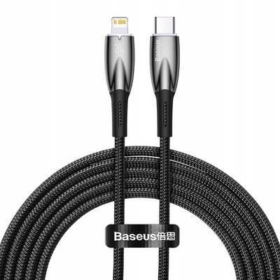 Baseus Glimmer USB-C auf für iPhone 11 12 13 14 Kabel, 20W Schnellladung, 2m
