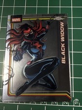 2026 Topps Chrome Marvel 16 Black Widow #016
