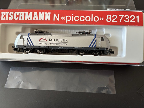 Fleischmann N, 82 7321, BR 145, Nr. 145 CL 031, silbern, TXL-Log., NEM, neu/OVP  | Zustand: Neu