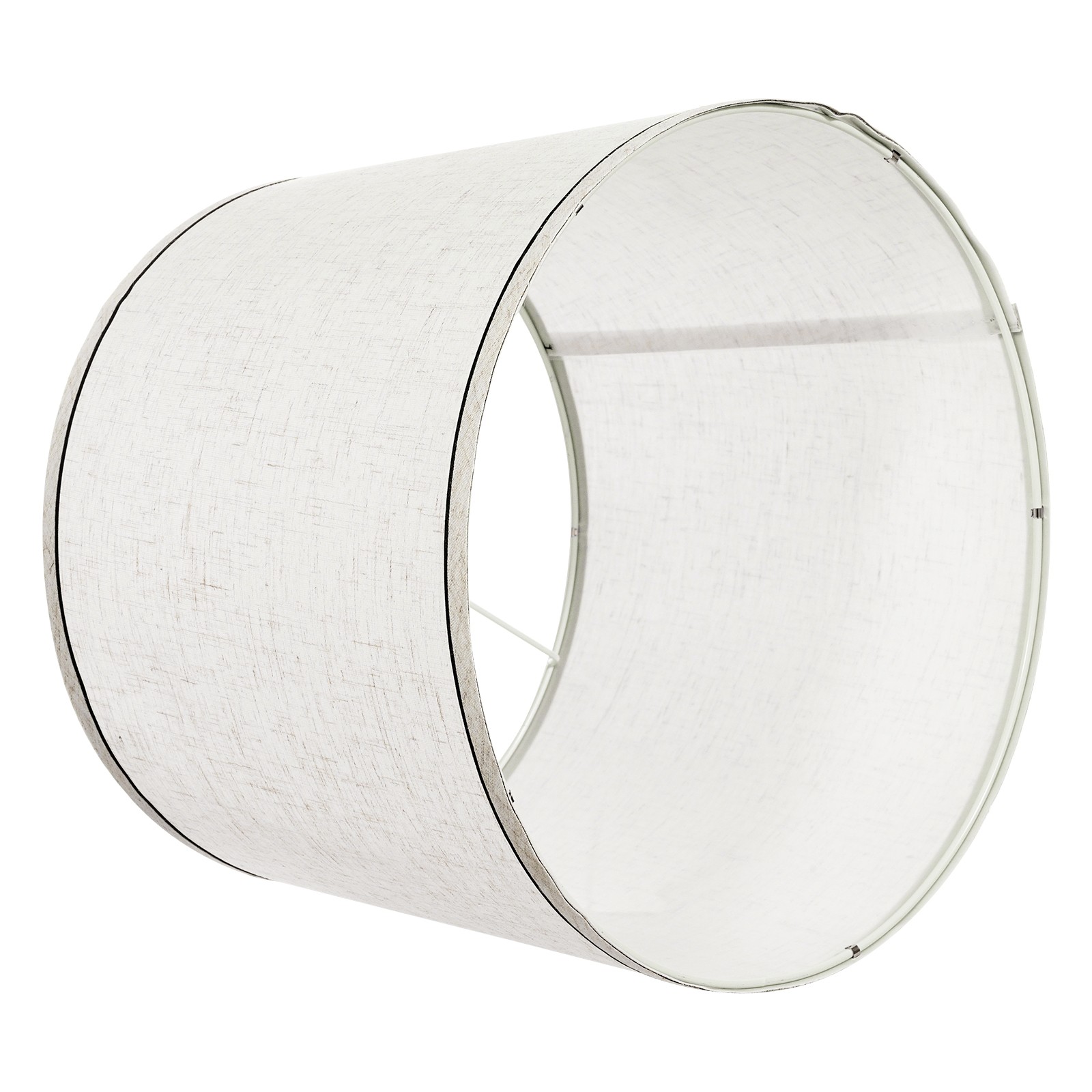 Abat-jour de remplacement avec harpe 290x320x245 mm lot de 2 lampes E27