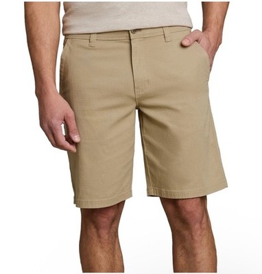 WP Weatherproof Men's Size 40W Khaki Stretch Ripstop Utility Shorts
